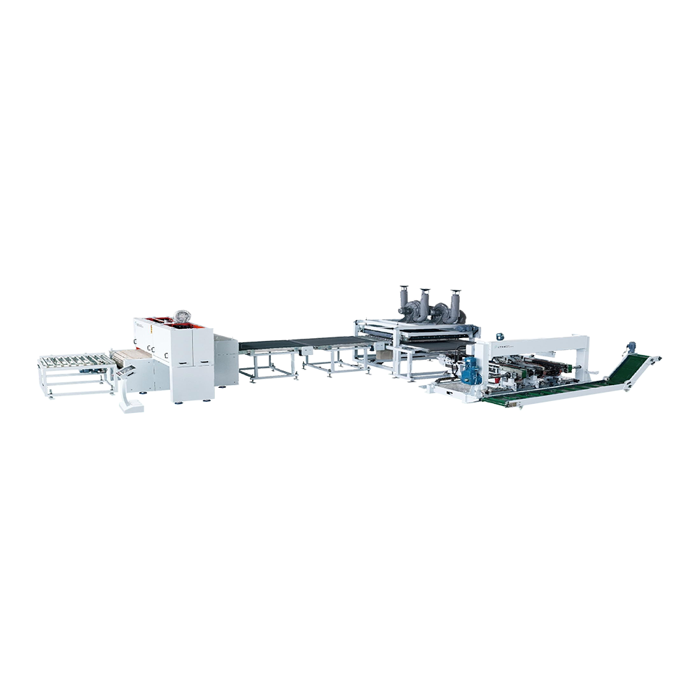 Linha de produção de corte CNC de piso de PVC